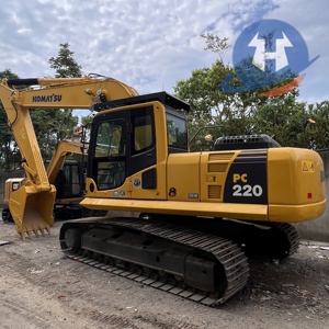 Usato Komatsu PC220 escavatore in buone condizioni giappone originale con il motore di nucleo e componenti del motore opzione per escavatori - Product Image 1