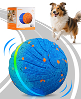 Jouet pour chien en plastique rechargeable, durable et écologique, en forme de robot avec capteurs tactiles – Jouet souple moderne pour le Nouvel An et Noël