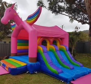 <span class=keywords><strong>Casa</strong></span> hinchable de unicornio barata <span class=keywords><strong>2020</strong></span> nueva venta <span class=keywords><strong>castillo</strong></span> inflable de unicornio con tobogán - Product Image 2