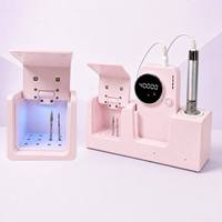 Lime à ongles électrique sans fil OEM, rechargeable, silencieuse, avec fonction de stérilisation, pour manucure acrylique et gel