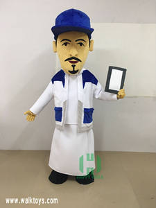 Costumes de fête de carnaval, <span class=keywords><strong>pas</strong></span> <span class=keywords><strong>cher</strong></span>, Costume d'<span class=keywords><strong>halloween</strong></span>, garçon arabe, hommes arabes, mascotte - Product Image 4