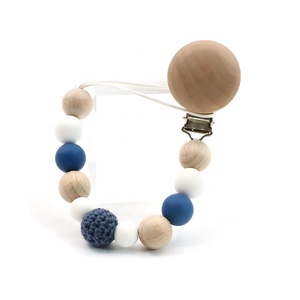 Cadena <span class=keywords><strong>de</strong></span> Soporte <span class=keywords><strong>de</strong></span> Clip <span class=keywords><strong>para</strong></span> Chupete con Cuentas <span class=keywords><strong>de</strong></span> Ganchillo Hecha a Mano, Juguete <span class=keywords><strong>de</strong></span> Dentición <span class=keywords><strong>para</strong></span> Bebé, Rango <span class=keywords><strong>de</strong></span> Edad <span class=keywords><strong>de</strong></span> 0 a 12 Meses, Hecho <span class=keywords><strong>de</strong></span> Silicona - Product Image 5