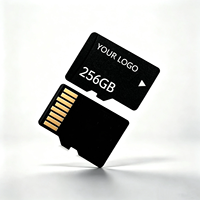 Carte TF 128 Go haute vitesse en plastique U3 V30 A2 Classe 10 pour caméra embarquée, drone, caméra d'action, smartphone - QIAOQI Noir
