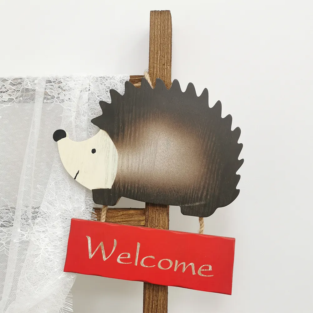 Welcome Door Sign Home Wall Decoration Wood Signs