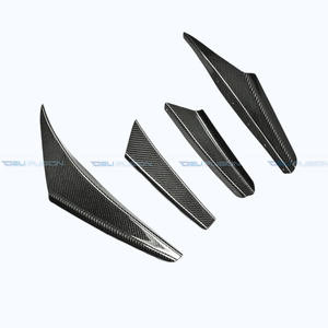 คาร์บอนไฟเบอร์ คานาร์ดกันชนหน้า สำหรับมิตซูบิชิ แลนเซอร์ อีโวลูชั่น 5 EVO V CP9A ปี 1998-1999 (4 ชิ้น) - Product Image 3