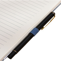 A5 Soft PU Cover Reise protokoll Hardcover Notebook Papier Elastic Strap Stift halter Planer Notebook