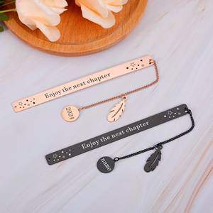 Cadeaux d'obtention du diplôme personnalisé fait à la main personnalisé profitez du prochain chapitre pour les femmes signets promotionnels cadeau pour lecteur - Product Image 2