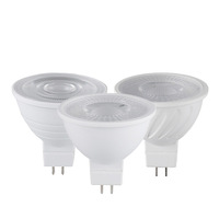 Éclairage moderne pour bureau à domicile avec projecteur 120/38 degrés MR16/GU10 3W/5W/6W/7W AC220-240V PBT avec corps de lampe en aluminium
