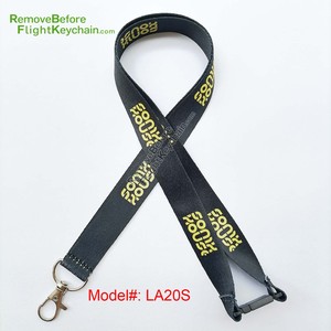 Lanières en polyester personnalisées économiques et abordables avec impression par sublimation thermique et ouvre-bouteille en acier inoxydable - Product Image 4