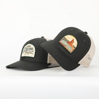 Gorra Trucker Richardson 112 de 6 Paneles con Visera Precurvada, Personalizable con Logotipo OEM BSCI, Gorras Snapback, Gorra Trucker de Malla de Algodón para Hombre