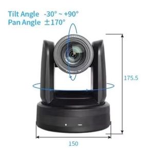 1080P HD Video Conferencing <strong>Camera</strong> 10X Zoom <strong>PTZ</strong> <strong>Camera</strong> USBHDMISDI Network Port <strong>Output</strong> Matrix Network Live <strong>Camera</strong> - Product Image 4