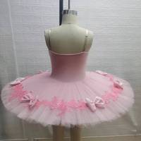 Offre Spéciale Nouveaux Costumes De Danse Fille Robe De Performance Tutu En Velours Rose. Nouveau -- 31