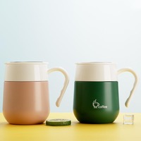 Bouteilles d'eau intelligentes en acier inoxydable avec contrôle de la température Credrink, gobelet à café sous vide, tasse thermique isolée