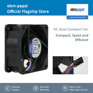 Ventilateur de refroidissement industriel ebm-papst 614N/2GHH-248 24V DC, ventilateur axial haute vitesse - Product Image 2