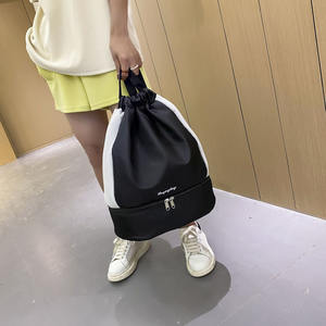 Bolsa de Gimnasio Ligera y Práctica de Moda, con Compartimento para Zapatos, Unisex, para Deportes al Aire Libre, con Cierre de Cremallera, Mochilas - Product Image 6
