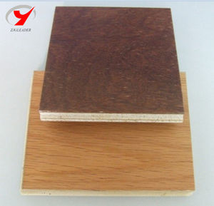 Plancher durable de ciment de fibre de verre de <span class=keywords><strong>magnésie</strong></span> de 18mm avec la langue et la structure de cannelure - Product Image 4