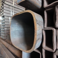 Rollgeformtes Quadratisches Stahlrohr ASTM A500 3,937*3,937 Maßgeschnittener Service für Baugerüste & Mechanische Stützstrukturen