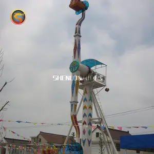 Parque de atracciones de la fuerza G para niños, equipo de atracción, carnaval extremo, 360 grados