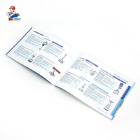 Brochures promotionnelles rectangulaires personnalisées, taille sur mesure, pliables, couleur CMYK, dépliants, catalogues, livres en papier, service d'impression en usine
