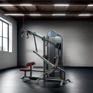 MND 체육관 스포츠 장비 조정 가능한 좌석 장비 드 짐 백 운동 좌석 라트 풀다운 기계