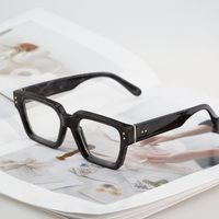 Gafas Ópticas Cuadradas de Alta Calidad al por Mayor de China, Monturas de Gafas Clásicas Negras de Diseñador Óptico, Moda al por Mayor 2026
