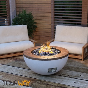 Phòng khách nhà đồ nội thất ngoài trời lửa Pit bảng nhỏ vòng vườn Patio lửa bảng ngoài trời bê tông Propane gas hố lửa - Product Image 3