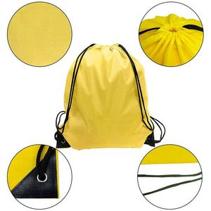 Factory Promotional Custom logo Sports Polyester Drawstring <b>Bag</b> Printing Draw <b>String</b> <b>Bag</b> - Product Image 3