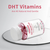 Complément alimentaire en gommes à la biotine, antioxydant, bloqueur de DHT, marque privée OEM, pour la croissance des cheveux et des ongles - Vegan, sans gluten