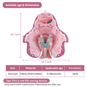 Hot Bán Màu Hồng Không-Inflatable Bé Bơi <span class=keywords><strong>Float</strong></span> Trẻ Em Bơi Vòng nách Vòng Không Inflatable Bé Hồ Bơi <span class=keywords><strong>Float</strong></span> Với Tán - Product Image 6