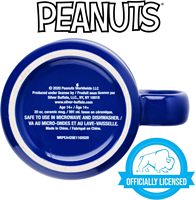 Silver Buffalo Peanuts Squad avec Sally Linus Charlie Brown Lucy Snoopy et Woodstock Tasse campeur en céramique 20 onces