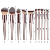 Offre Spéciale Pinceaux de Maquillage Cosmétiques Professionnels Vegan de Haute Qualité 28 22 Pièces Ensembles de Maquillage