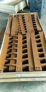 Bordure de <span class=keywords><strong>jardin</strong></span> en acier corten pour l'aménagement <span class=keywords><strong>paysager</strong></span> avec piquets - Product Image 3