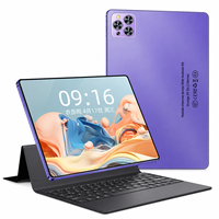Tablette PC Android 12 10,1 pouces MTK Octa Core Wi-Fi 4G Écran HD Clavier/Souris Housse Stylet Tactile Usage Professionnel Batterie 4500 mAh