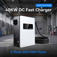 Chargeur portable DC 20KW-30KW, station de charge murale DC, chargeur mural rapide CCS GBT DC, prise en charge OCPP 1.6J pour usage domestique