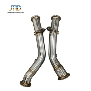 JTLD Downpipe d'échappement en acier inoxydable 304 haute performance pour <span class=keywords><strong>Mercedes</strong></span> Benz W205 C63 Classe C - Product Image 4