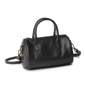 Sac à bandoulière en cuir véritable pour femmes Sac à main en cuir véritable demi-lune pour femmes de créateur de mode