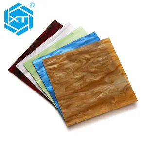 Xintao 3mm Eco-friend Plastic Perspex Board Marble Patterned Acrylic Sheets