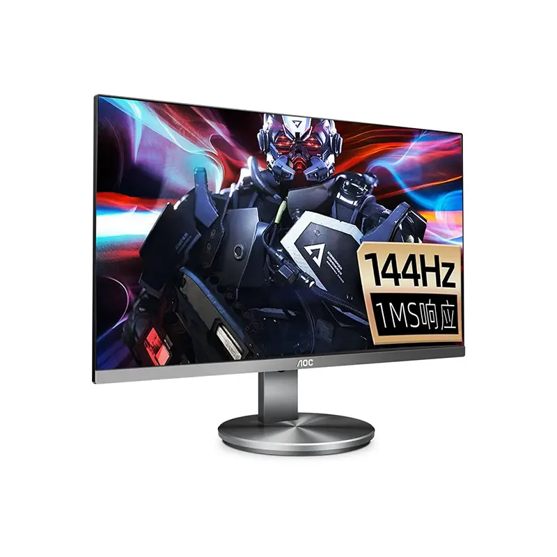 AOC G2490VX/BS 23,8 pulgadas 144Hz Monitor de computadora HDR Marco estrecho Pantalla de visualización de luz azul baja