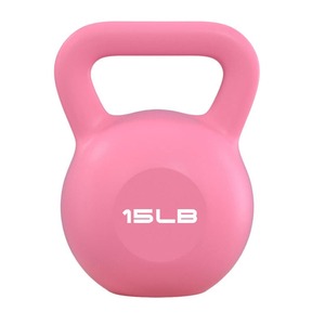 Custom Color <b>Plastic</b> & <b>Cement</b> Kettlebell for Home Gym Fitness Weightlifting Training - Product Image 3
