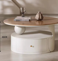 Table basse ovale moderne de luxe 2026 pour salon, mobilier de salon, table basse ovale créative, nouveau design pour usage domestique