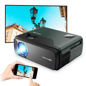 Mini projecteur Led Full Hd natif 1080p, Wifi, Portable, vidéo Lcd, Android avec écran de Projection - Product Image 1