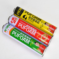 Scellant en mousse de polyuréthane pour le remplissage des joints dans les portes et les fenêtres, adhésif moussant pour l'étanchéité, mousse haute densité spécialisée pour l'étanchéité