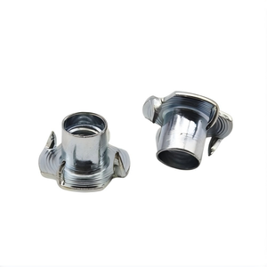 Écrous en T à 4 griffes, <span class=keywords><strong>insert</strong></span> fileté, classe 4.8 et 8.8, en acier au carbone zingué pour mur d'escalade, écrou en T galvanisé à quatre griffes - Product Image 3