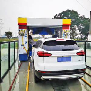 Machine de lavage de voiture industrielle électrique à mouvement alternatif entièrement automatique à économie d'énergie pour les zones de service routière - Product Image 1