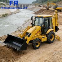 Backhoe Loader 4x4 Buatan China, Backhoe Loader Dijual, Backhoe Loader 4WD FR28-20