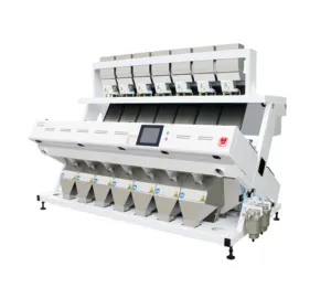 Longbow M448 Optical CCD Rice Milling Processing Equipment Coffee Beans Spice Color Sorting Machine