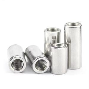 Нержавеющая сталь AL6063 Резьбовая втулка стержень стержня Соединительная гайка - Product Image 3