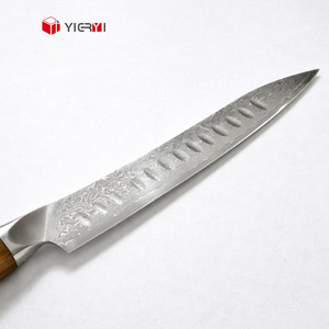 Couteau de Chef Professionnel Premium en Acier Carbone Damas VG10, Couteau de Cuisine Polyvalent pour Viande Rôtie, <span class=keywords><strong>Jambon</strong></span>, <span class=keywords><strong>Dinde</strong></span> - Product Image 3