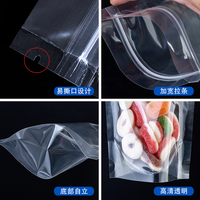 Emballage écologique à fermeture éclair, doypack de collations, épices, piment, emballage alimentaire, pochette en plastique transparente, sac à fermeture éclair