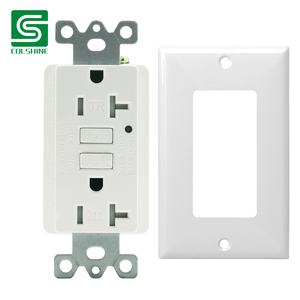 Prise de courant GFCI 20 A avec indicateur LED, interrupteur de <span class=keywords><strong>circuit</strong></span> de défaut de terre - Product Image 5